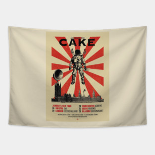 An Evening with Cake Tapestry