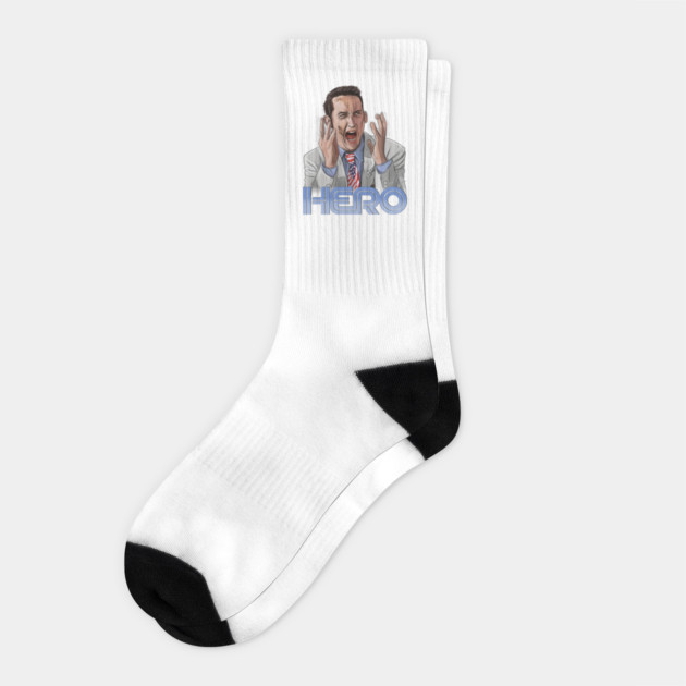 RocketMan: Fred Z. Randall, Hero Socks by 51Deesigns