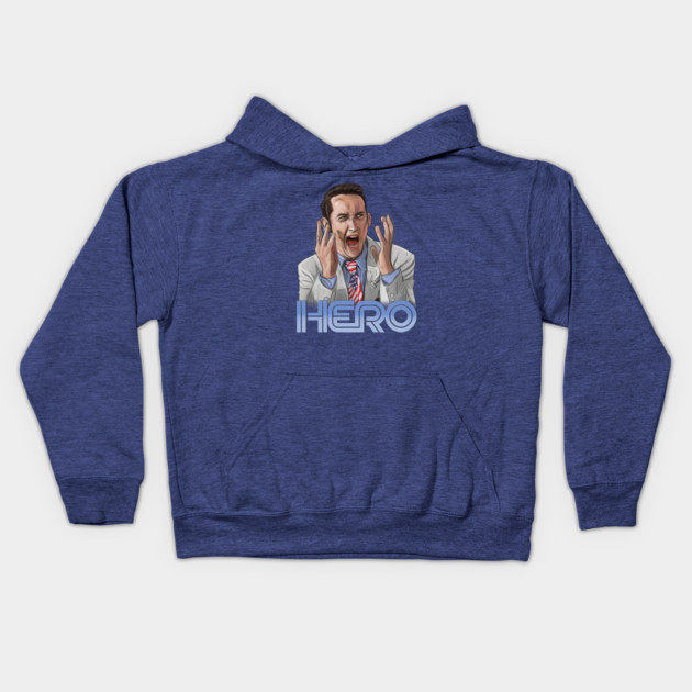 RocketMan: Fred Z. Randall, Hero Kids Hoodie by 51Deesigns