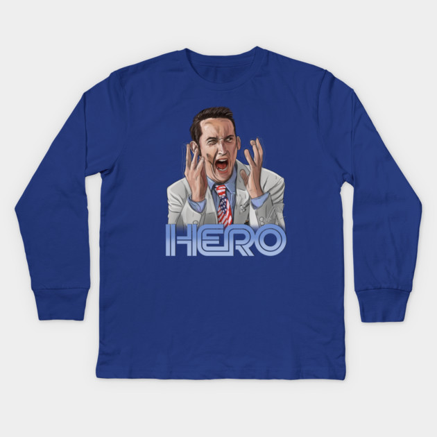 RocketMan: Fred Z. Randall, Hero Kids Long Sleeve T-Shirt by 51Deesigns