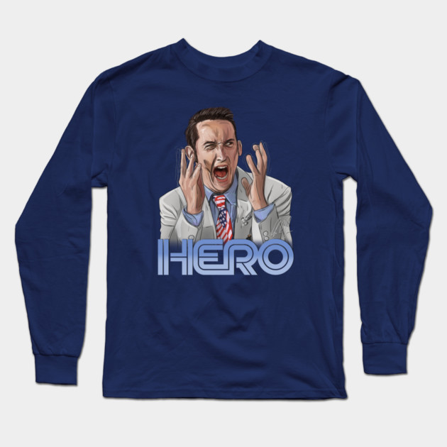 RocketMan: Fred Z. Randall, Hero Long Sleeve T-Shirt by 51Deesigns