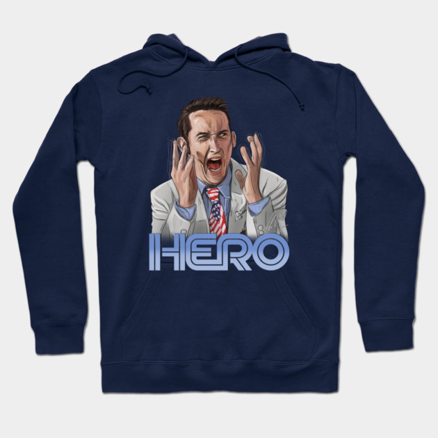 RocketMan: Fred Z. Randall, Hero Hoodie by 51Deesigns