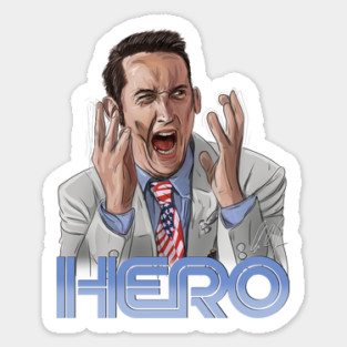 RocketMan: Fred Z. Randall, Hero Sticker