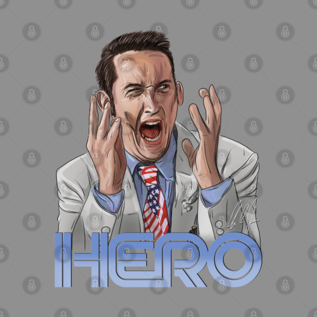 RocketMan: Fred Z. Randall, Hero by 51Deesigns