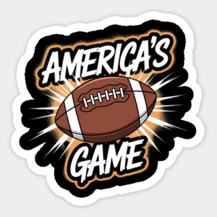 America's Game Sticker