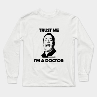 Dr. Harry Vanderspeigle M.D. Resident Alien Artwork Long Sleeve T-Shirt