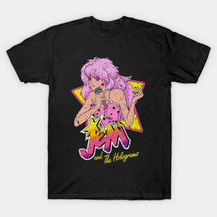 Jem And The Holograms Rockstar # Kijang Mas T-Shirt