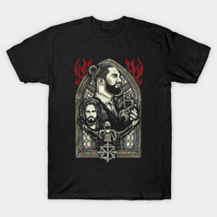 Seth Rollins Amazing Action Giclee T-Shirt