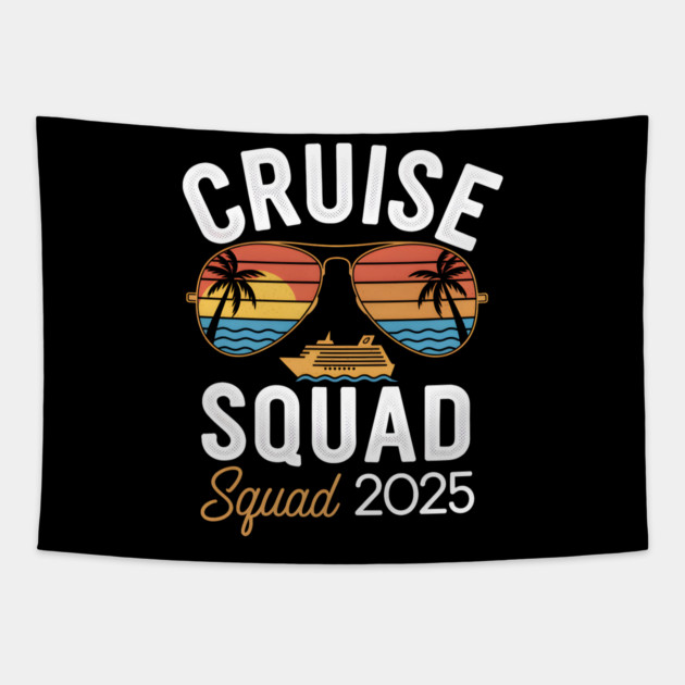 Cruise Squad 2025 Tapestry by MakerMind8.2