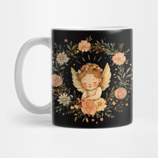 Cute Cupid Angel – Whimsical Love & Romance Illustration Mug