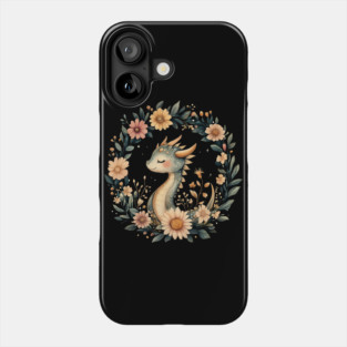 Enchanted Dragon Art – Mystical Mythology Illustration Phone Case
