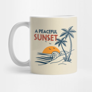 A Peaceful Sunset Mug