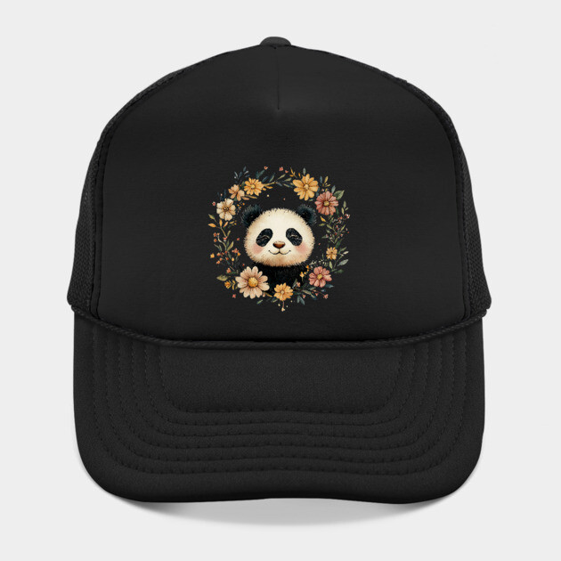 Adorable Panda Illustration – Cozy Wildlife Lover’s Art by TuncGK