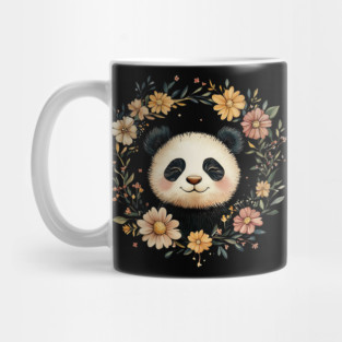 Adorable Panda Illustration – Cozy Wildlife Lover’s Art Mug