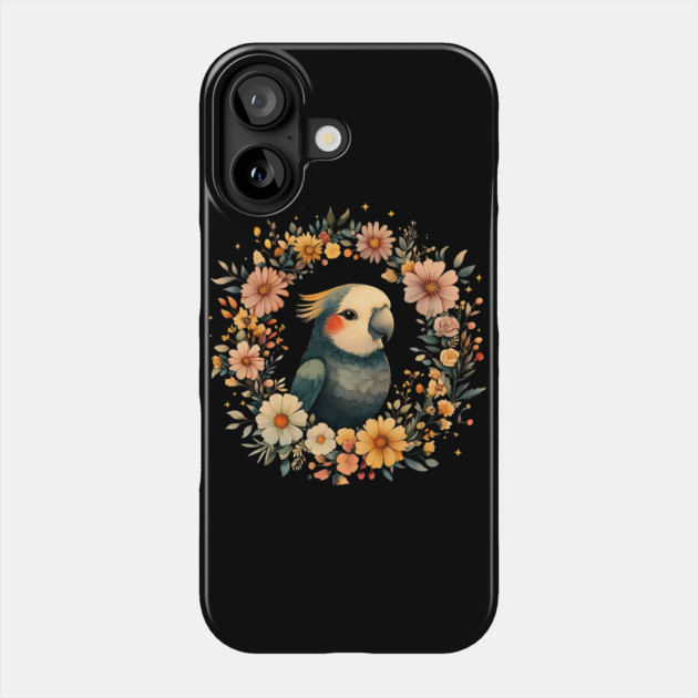 Colorful Parrot Art – Vibrant Tropical Bird Illustration Phone Case by TuncGK