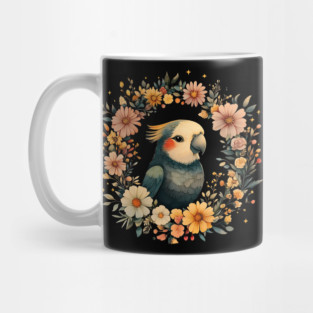 Colorful Parrot Art – Vibrant Tropical Bird Illustration Mug