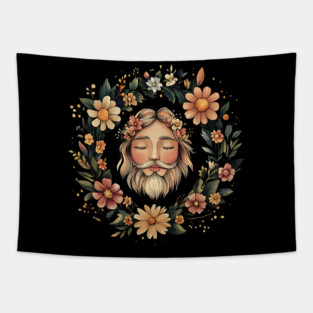 Majestic Zeus Art – Ancient Greek God Illustration Tapestry