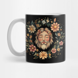Majestic Zeus Art – Ancient Greek God Illustration Mug
