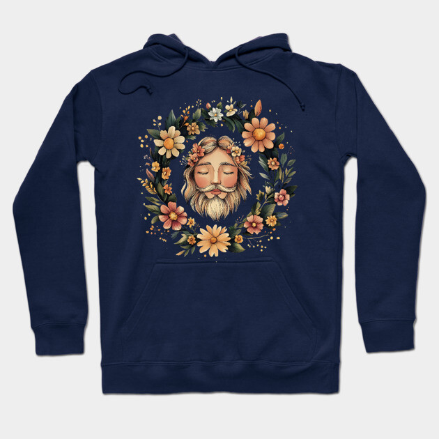 Majestic Zeus Art – Ancient Greek God Illustration Hoodie by TuncGK