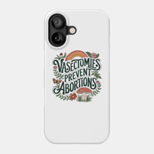 Sunset Vasectomies Prevent Abortions Vasectomy Phone Case