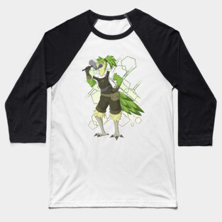 Keana the Kenku Kea Baseball T-Shirt