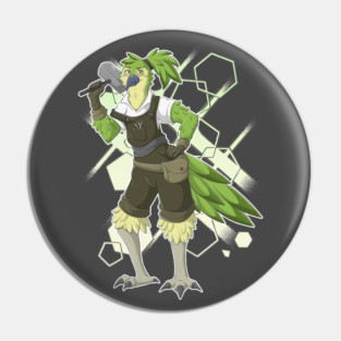 Keana the Kenku Kea Pin
