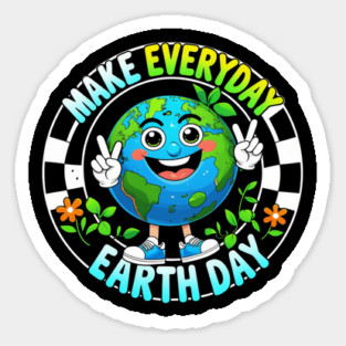Make Everyday Earth Day Sticker