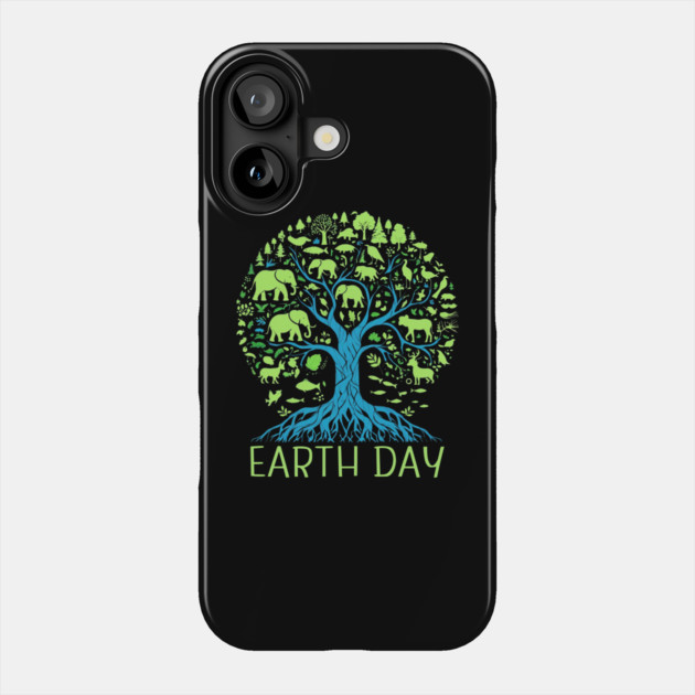 Earth Day Phone Case by Creatifly Graphic Tees