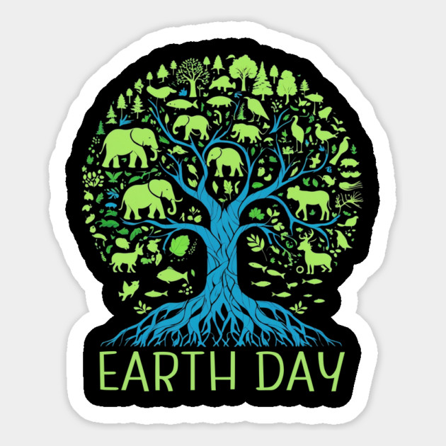 Earth Day Magnet by Creatifly Graphic Tees
