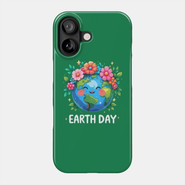 Earth Day Phone Case by Creatifly Graphic Tees