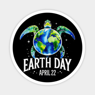 Earth Day April 22 Magnet