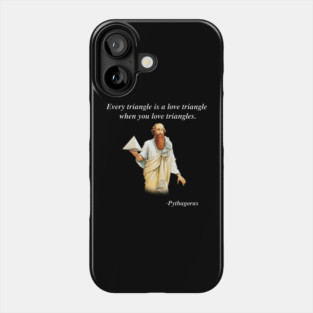 EVERY TRIANGLE IS ❤️ TRIANGLE Phone Case