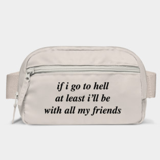 if i go to hell Bag