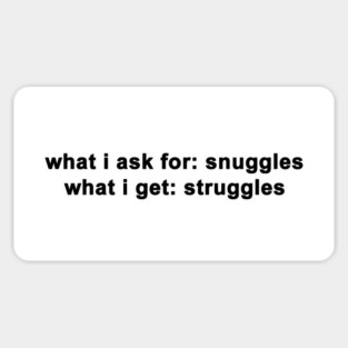 snuggles Magnet