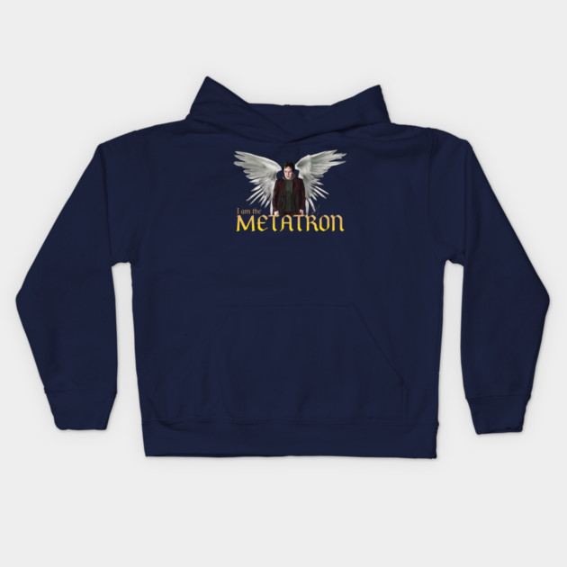 I Am The Metatron Kids Hoodie by 51Deesigns