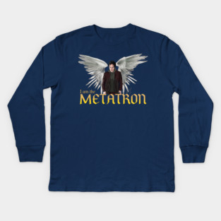 I Am The Metatron Kids Long Sleeve T-Shirt