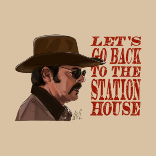 Let's Go Back to the Station House T-Shirt