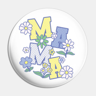 Like A Mama (purple) Pin