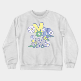 Like A Mum (purple) Crewneck Sweatshirt