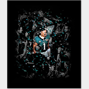 Jalen Hurts The Moment Posters and Art