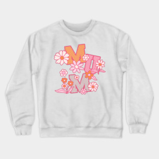 Like A Mum (pink) Crewneck Sweatshirt
