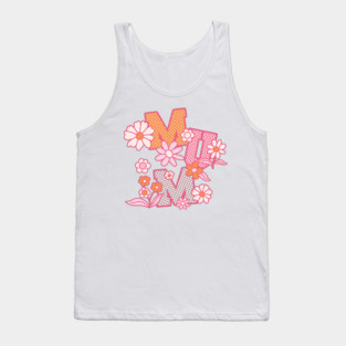 Like A Mum (pink) Tank Top