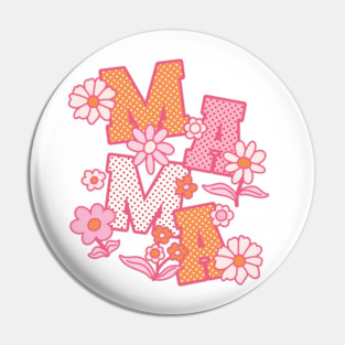 Like A Mama (pink) Pin