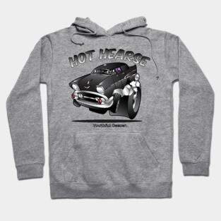 Hot Hearse Cartoon Car Toon Hoodie