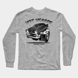 Hot Hearse Cartoon Car Toon Long Sleeve T-Shirt