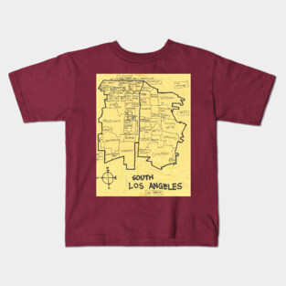 South Los Angeles Kids T-Shirt