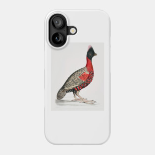 Black Headed Pheasant Phone Case