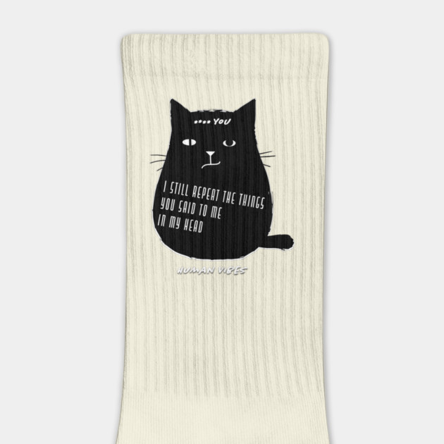 Cute Black Cat with Romantic Love Quote by Jiyoun's Store 1