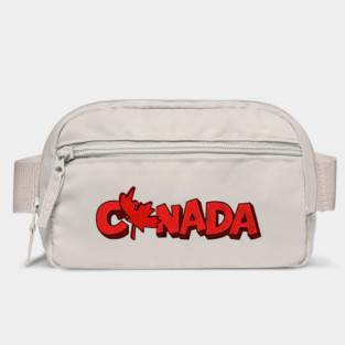 Canada Maple Leaf Middle Finger Elbows Up Bag