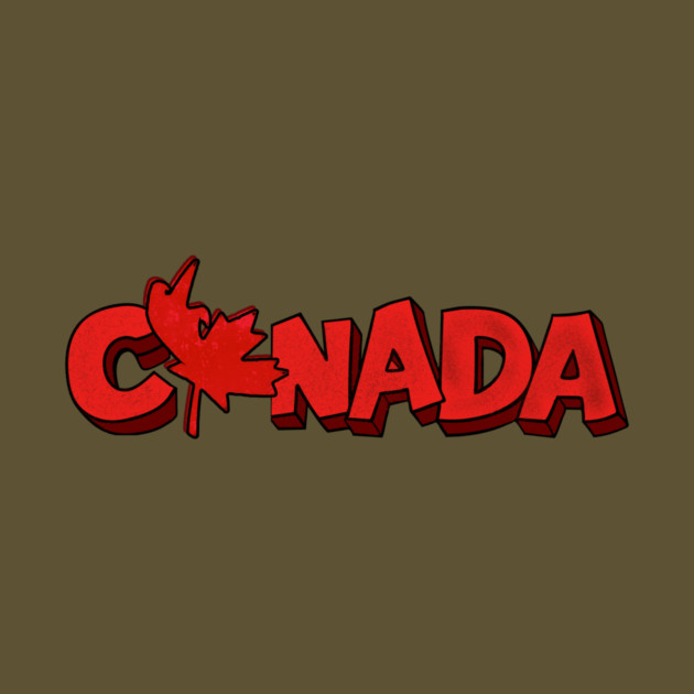 Canada Maple Leaf Middle Finger Elbows Up by The WYLD Tribe